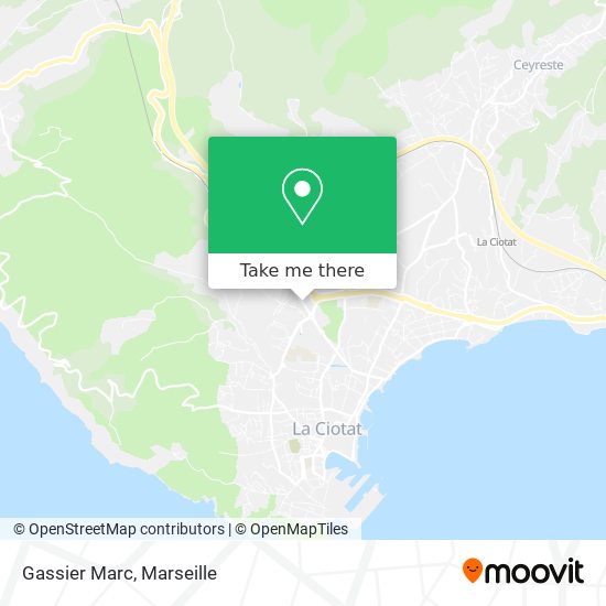 Gassier Marc map