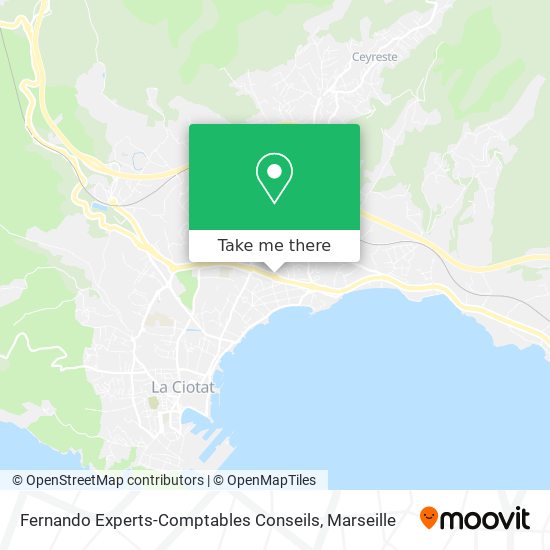 Mapa Fernando Experts-Comptables Conseils