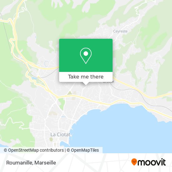 Roumanille map