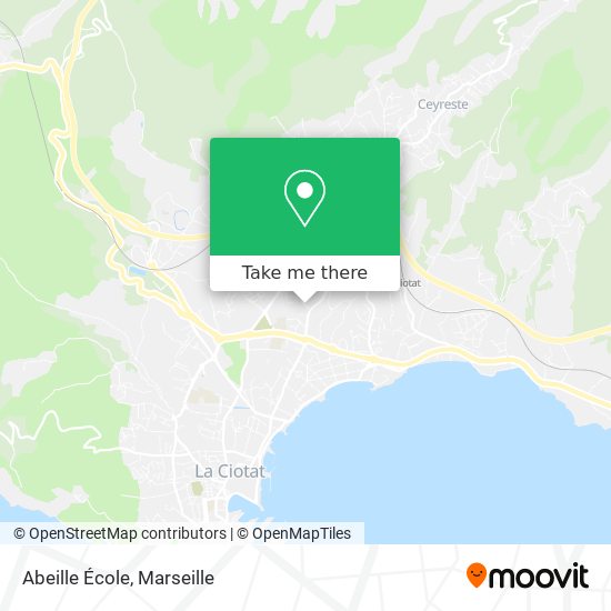 Abeille École map