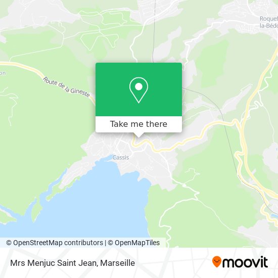Mrs Menjuc Saint Jean map