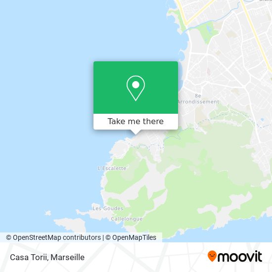 Casa Torii map