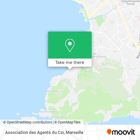 Association des Agents du Csi map