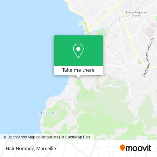 Hair Nomade map