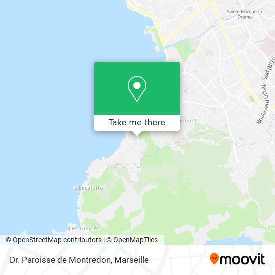 Dr. Paroisse de Montredon map