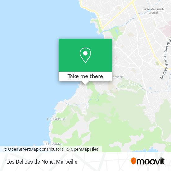 Les Delices de Noha map