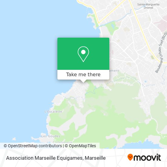 Mapa Association Marseille Equigames