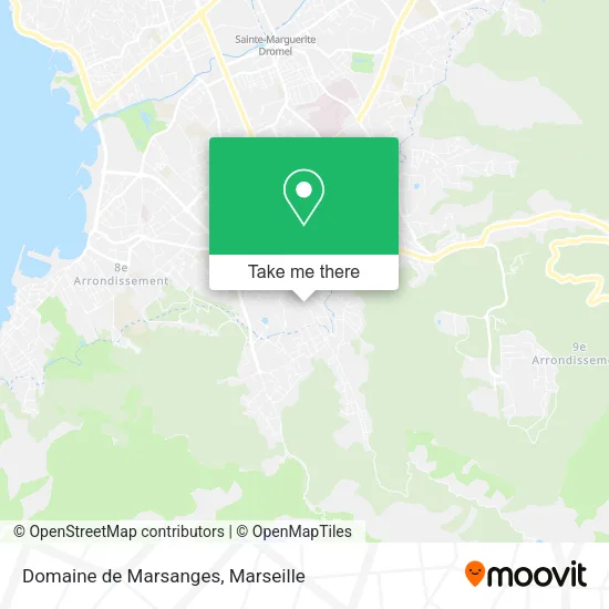 Domaine de Marsanges map