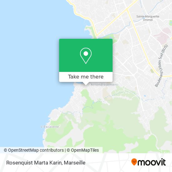 Rosenquist Marta Karin map