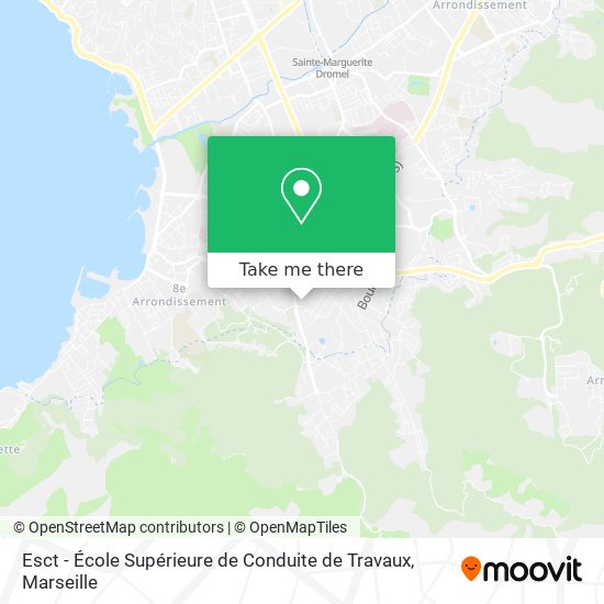 Esct - École Supérieure de Conduite de Travaux map