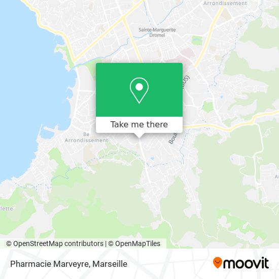 Mapa Pharmacie Marveyre