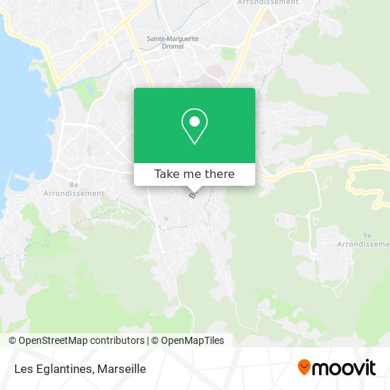 Les Eglantines map