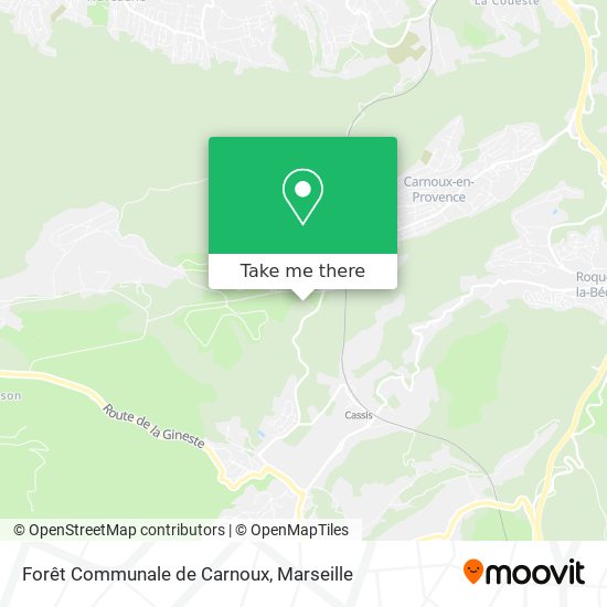 Forêt Communale de Carnoux map