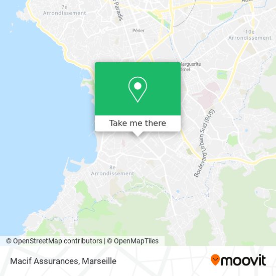 Macif Assurances map