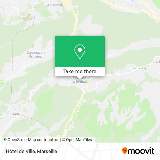 Hôtel de Ville map