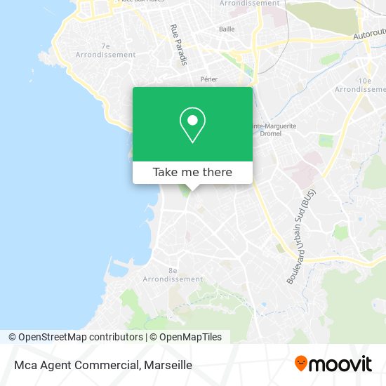 Mca Agent Commercial map