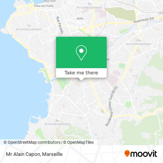 Mr Alain Capon map