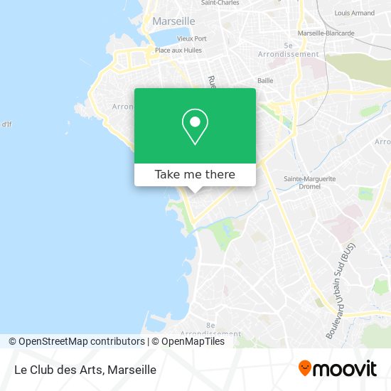 Mapa Le Club des Arts