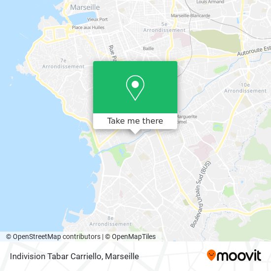 Indivision Tabar Carriello map