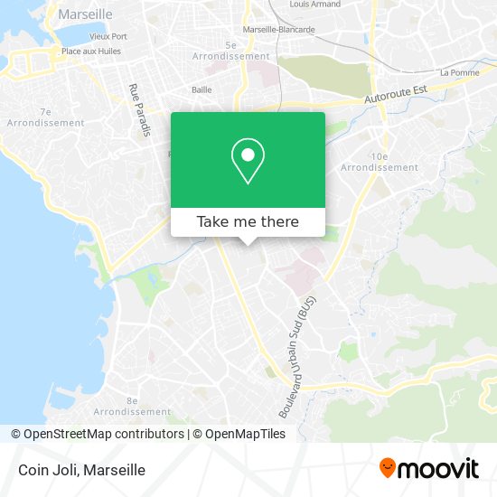 Mapa Coin Joli