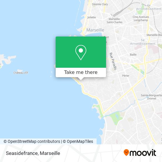 Seasidefrance map
