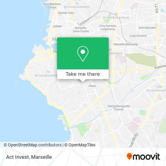 Act Invest map