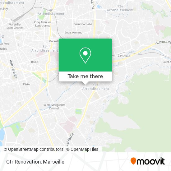 Ctr Renovation map