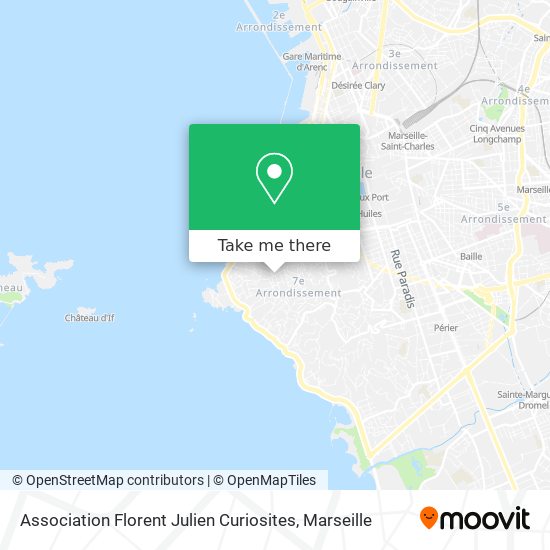 Association Florent Julien Curiosites map