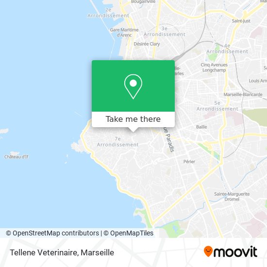 Mapa Tellene Veterinaire