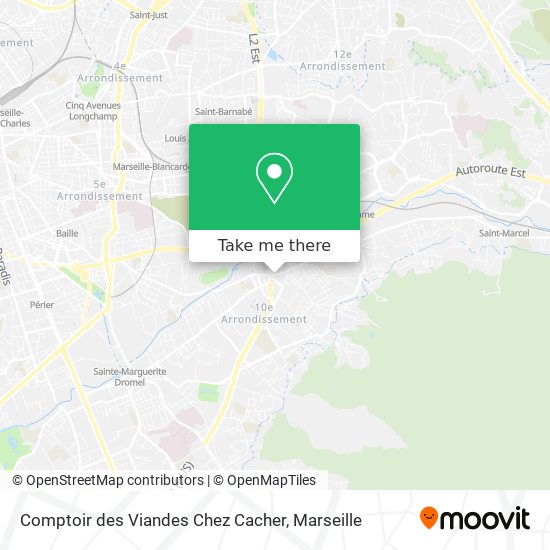 Comptoir des Viandes Chez Cacher map