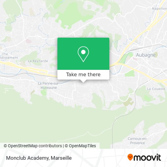 Monclub Academy map