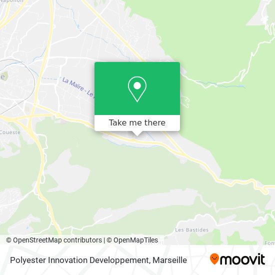 Polyester Innovation Developpement map