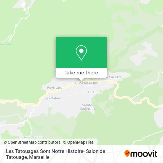 Les Tatouages Sont Notre Histoire- Salon de Tatouage map