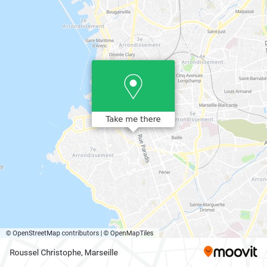 Roussel Christophe map