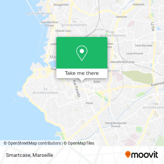 Smartcase map