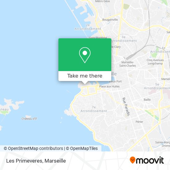 Les Primeveres map