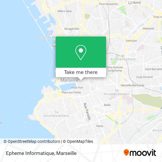 Epheme Informatique map