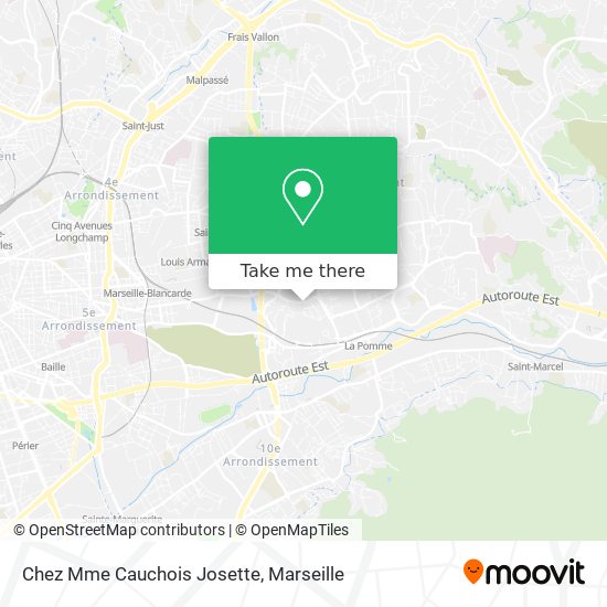 Chez Mme Cauchois Josette map