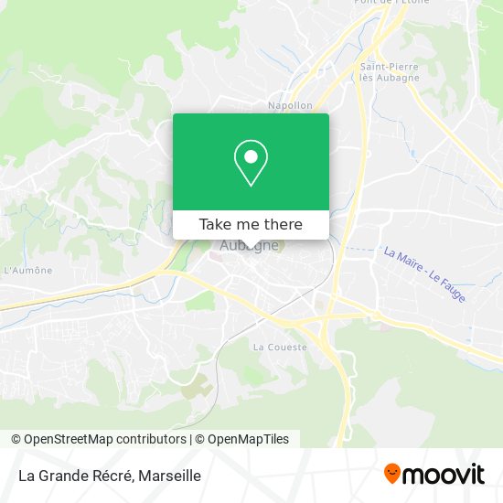 La Grande Récré map