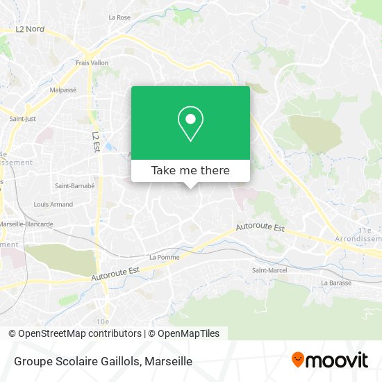 Groupe Scolaire Gaillols map