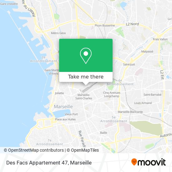 Mapa Des Facs Appartement 47