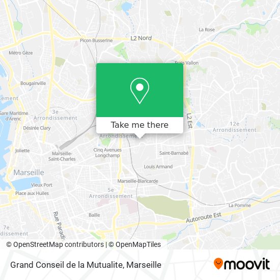 Grand Conseil de la Mutualite map