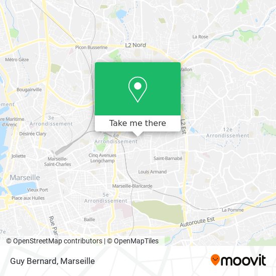 Guy Bernard map