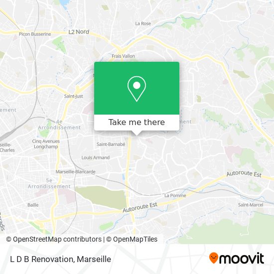 L D B Renovation map