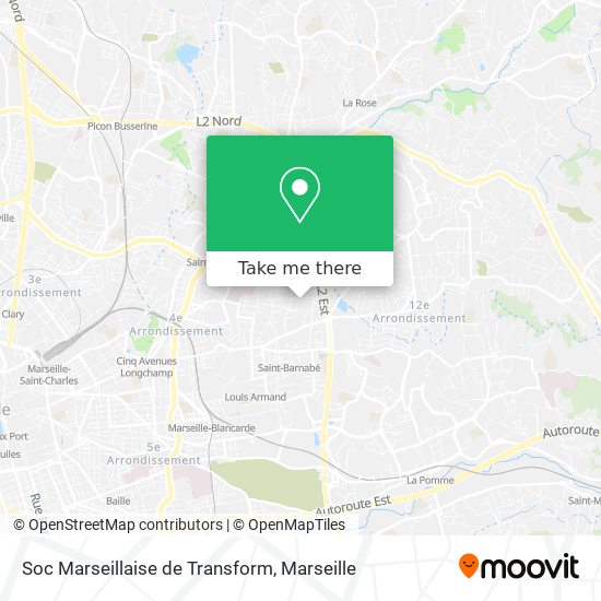 Soc Marseillaise de Transform map