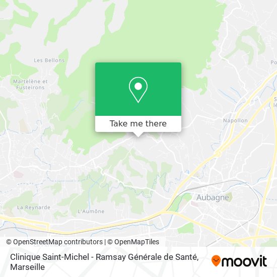 Clinique Saint-Michel - Ramsay Générale de Santé map