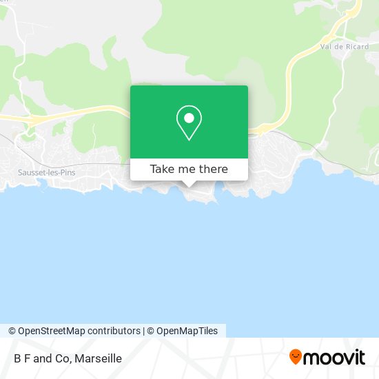 B F and Co map