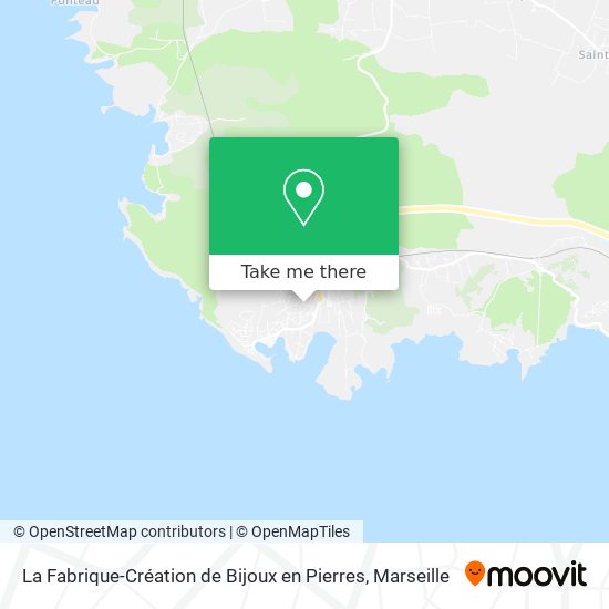 La Fabrique-Création de Bijoux en Pierres map