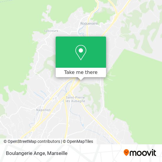 Boulangerie Ange map