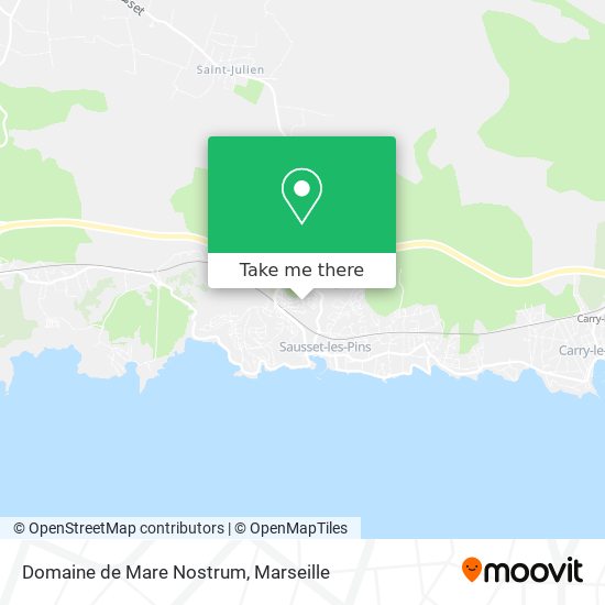 Domaine de Mare Nostrum map